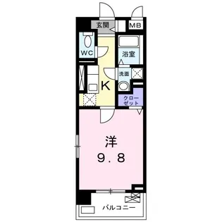 メゾン アヴニール【2階】の間取り