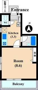 ツァールトC【1階】の間取り