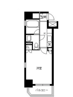スカイコート初台【3階】の間取り