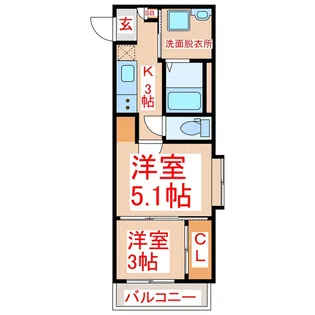 grace【3階】の間取り