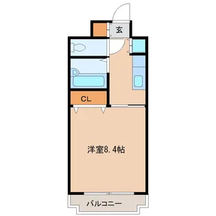 トレステーラ中殿【5階】の間取り