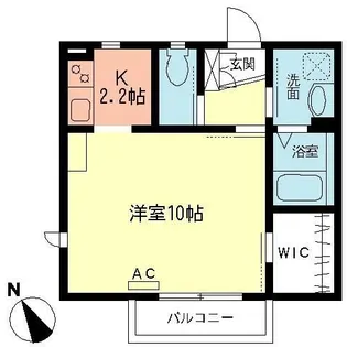 グランノエルK【1階】の間取り