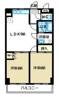 エスティ土屋【3階】の間取り