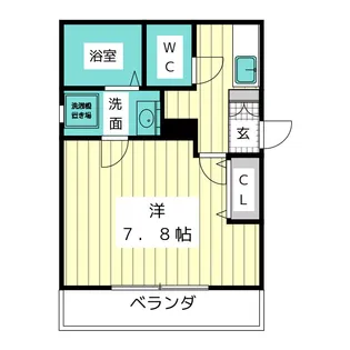 アンビル藤が丘【2階】の間取り