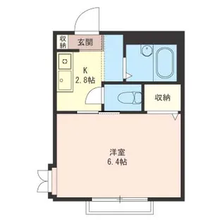 シャーメゾンROSE【2階】の間取り