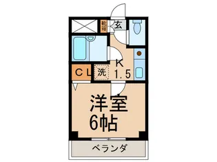 ヴィラ-ジュ パシオ【3階】の間取り