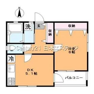 東雪谷4丁目Tハウス【2階】の間取り