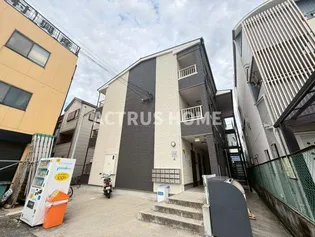 大阪府大阪市東住吉区公園南矢田3【アパート】の外観