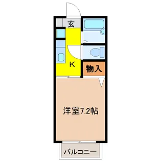 ル・ミラン【2階】の間取り