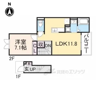 トレミカーサ星の森【2階】の間取り