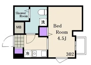 エスペラールIII【3階】の間取り