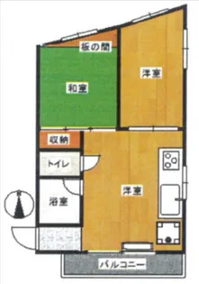 ドア-ズ新高円寺【4階】の間取り