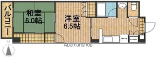 エンブレム元浜【7階】の間取り
