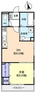 jyuto村上IIA棟【1階】の間取り