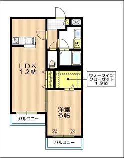 グランドールヒルズ【2階】の間取り