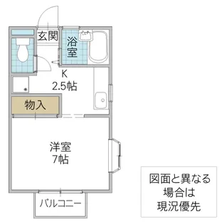 鈴木ハイツ【2階】の間取り