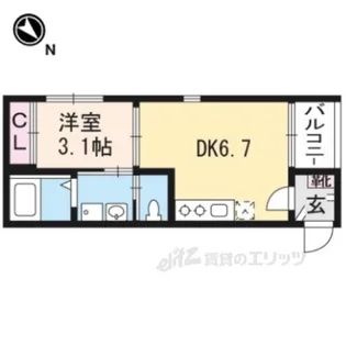ORTENSIA【2階】の間取り