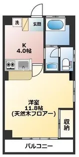 ハイム大和【3階】の間取り