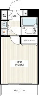 パークテラス塩焼【3階】の間取り