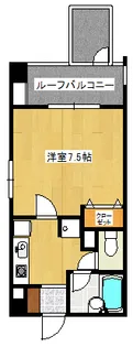 エクセレント中山【5階】の間取り