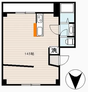 こぐま団地【1階】の間取り