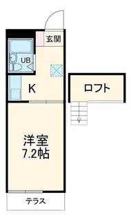 グランパルハイツ【1階】の間取り