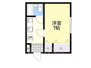 麻田ハイツ【1階】の間取り