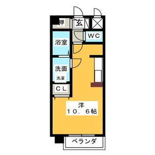 ダイヤモンドヒルズ常滑【2階】の間取り