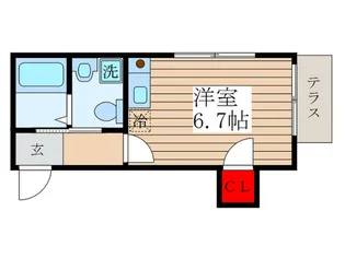 ラルゴM【1階】の間取り