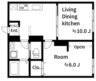 CASA IZUMI【1階】の間取り