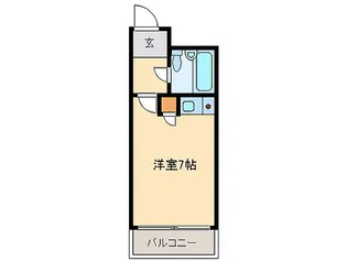 グローリー県庁前【8階】の間取り