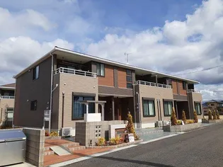 岐阜県瑞浪市下沖町1【アパート】の外観