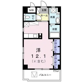 ア・ニューライフ ナハ【3階】の間取り