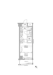 RELUXIA国分寺【1階】の間取り