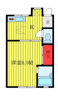 ユアーズ3【1階】の間取り