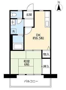 URアルビス池田【8階】の間取り