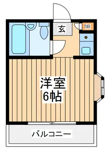 ジュネパレス和美【2階】の間取り