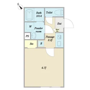 レクス大崎【3階】の間取り
