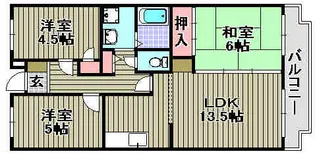 ハウプトブルク【3階】の間取り