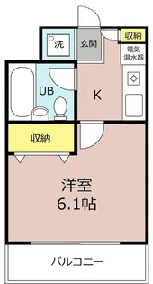 E’Sハイツ【7階】の間取り