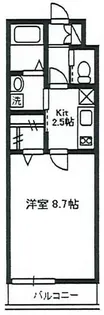 SUNCA【3階】の間取り