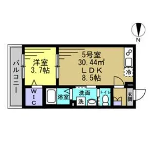 Ajour蘇我06【3階】の間取り