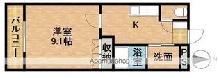 ヴァンベール【2階】の間取り