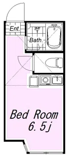 ユナイトKOKANラバーソウル【1階】の間取り
