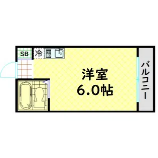ラパンジール大国4【3階】の間取り