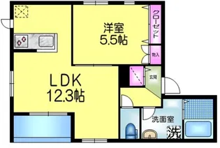 YMSメゾンプルミエール【3階】の間取り
