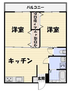 U&D桜ヶ丘【1階】の間取り