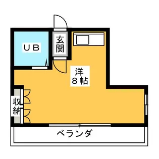 メゾンあずま【4階】の間取り