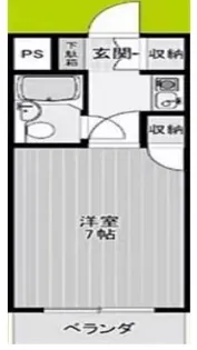 EST-1(エストワン)【1階】の間取り