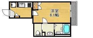 ルミエール【4階】の間取り